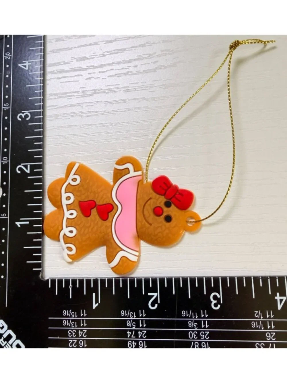 Gingerbread Man Woman Christmas Ornament Set of 8 Festive Holiday Decorations